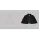 Miss Point Point Mansion Velvet Short Cape(Reservation/Full Payment Without Shipping)